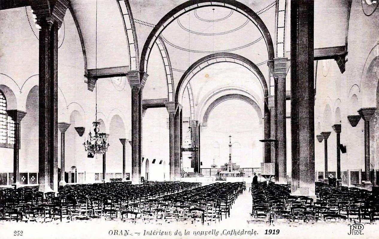 Oran - Cathedrale - Interieur - 1919.jpg